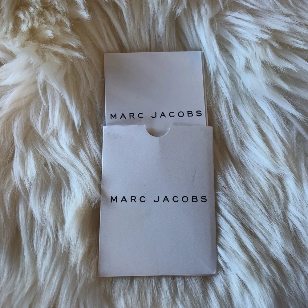 Marc Jacobs Red Leather Wood Platform Slides Sz 7.5/38